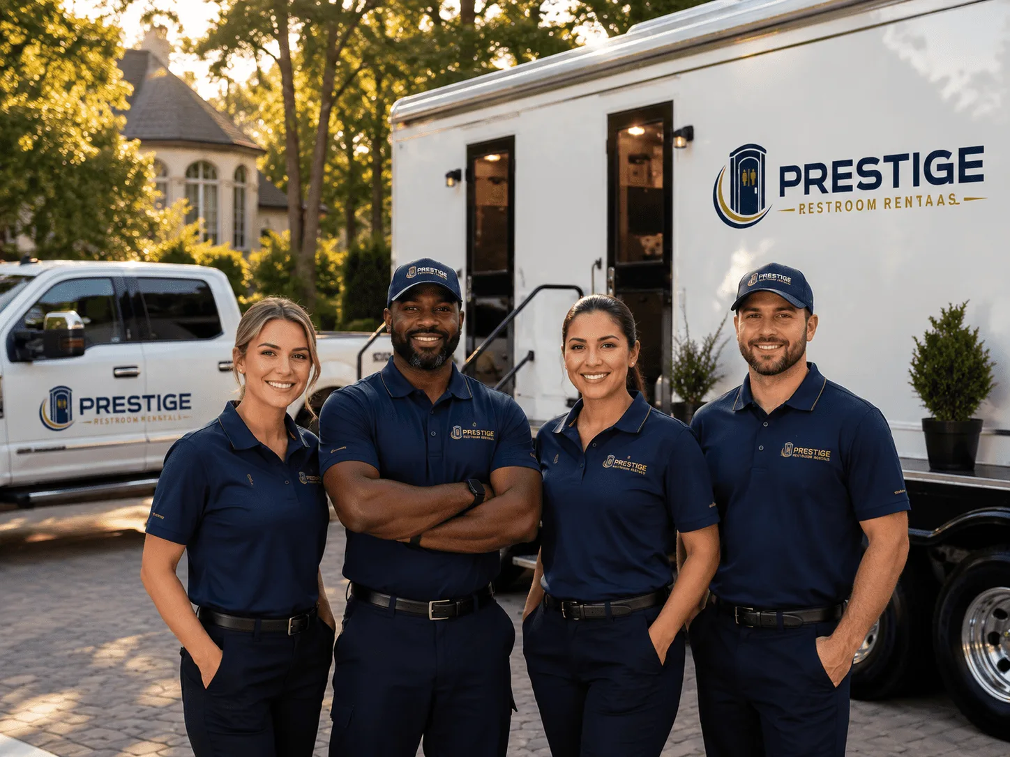 Trusted Luxury Portable Restrooms company in Chicken, AK